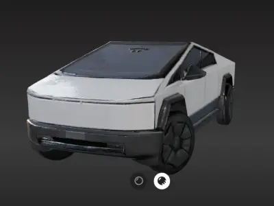 Tesla Cybertruck 3D model from CGTrader