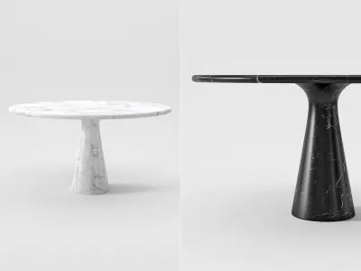 Mangiarotti M Dining Table 3D model