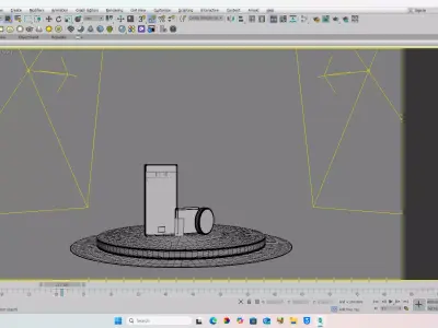 SENSORS Low-poly 3D model
