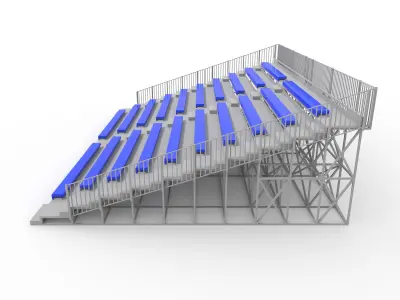 Bleachers 59 3D model
