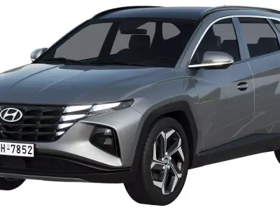 Hyundai Tucson 2021 3D model