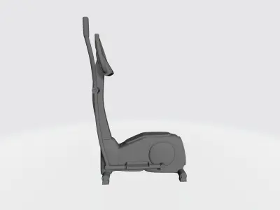 Exercise bike 3D print model