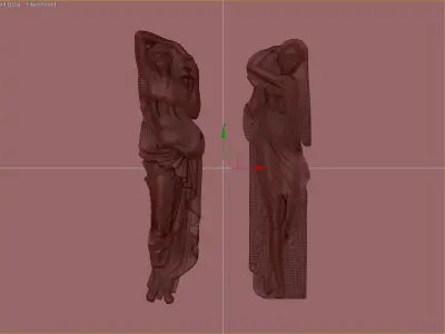 free 2 ornamental classic decoration 3d model kitbash vol 18 Free 3D model