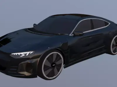 Audi E-Tron 3D model