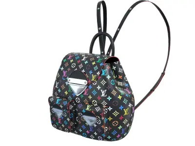 Louis Vuitton x Murakami Venice Backpack Low-poly 3D model