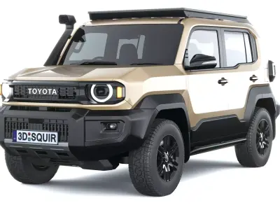 Toyota Land Cruiser FJ Offroad 2027 3D model
