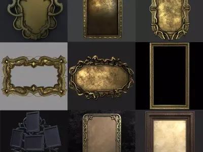 Picture Frame Collection 3D model