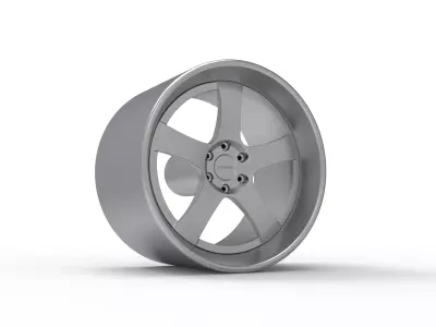 FORGELINE CA3P WHEEL 3D PRINT MODEL 3D print model