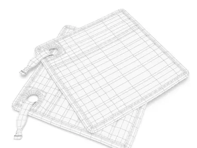 Hot pot holder 3D model