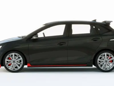 Hyundai i20 2021 3D model