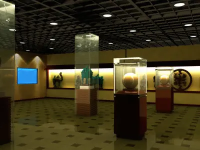 Football Museum 3D model