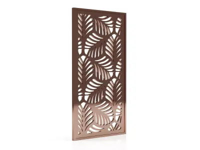 Decorative Pattern CNC Wall Partition 3d Panel 002 Free 3D model