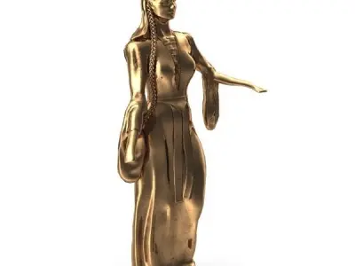 Georgia Statue 3D model