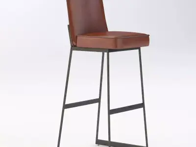 Elysian Barstool 3D model