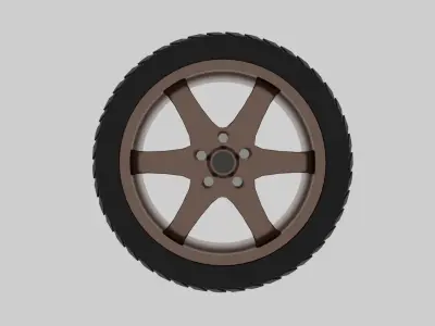 Wheel Disla JDM 3D model