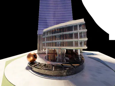 trx Kl Malaysia 3D model
