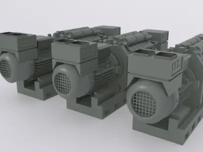 SGM system 3D model