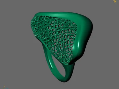 Women Plain Ring Ready STL Models Womens Ring 3d models 3D print model 36
