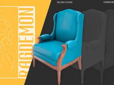 SILLON CLASSIC 3D model
