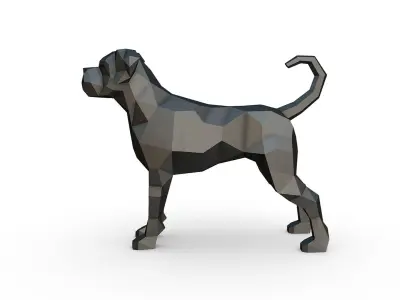 Cane Corso dog 3D print model