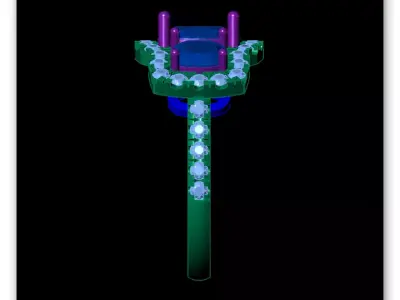 cushion fancy diamond halo micro setting jewelry ring 3D print model