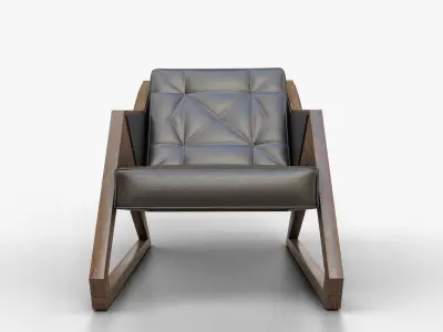 Armchair Country 3D model