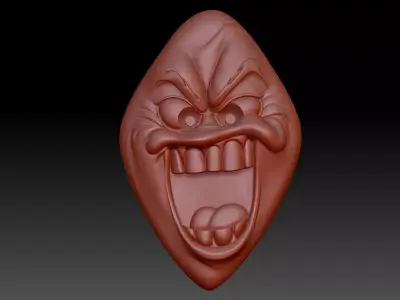 Smiley 3D print model