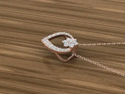 Heart Jewelry Pendant 3D print model