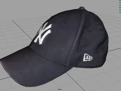Baseball Cap 2 Low-poly 3D model