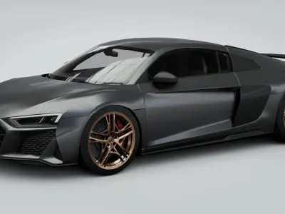 Audi R8 V10  3D model