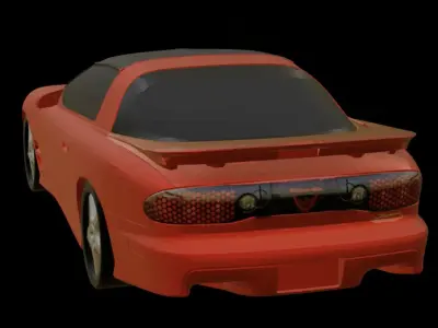 Pontiac Firebird 3D Print Model Ready to Print 3D print model