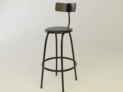 Simple Chair - 4 3D model