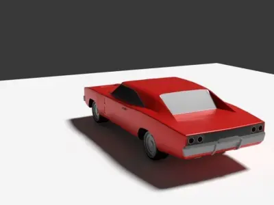 1968 Dodge Charger 3D model