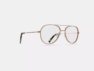 York Eyeglasses in Rose Gold 3D model