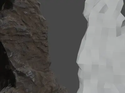 Generic Rock Free low-poly 3D model