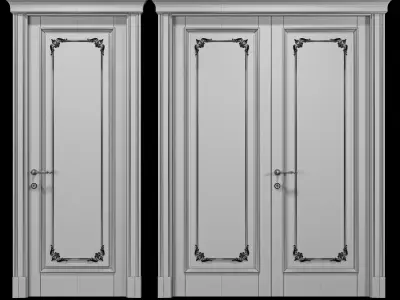 antonovych tower door 3D model