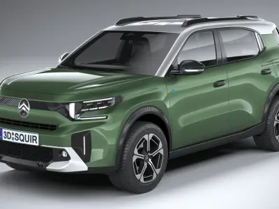Citroen C3 Aircross 2025 3D model
