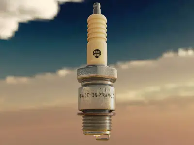 spark plug Free 3D model