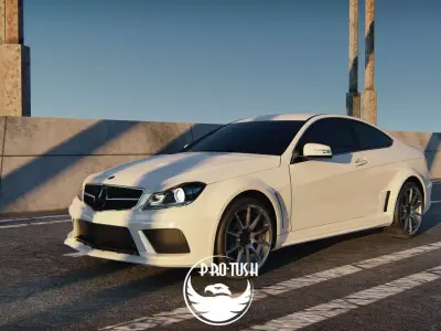 MERCEDES BENZ C63 3D model