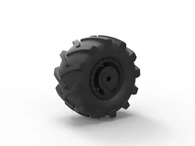 Offroad wheel 21 3D print model
