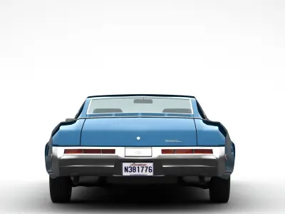 Buick Riviera 1968 3D model