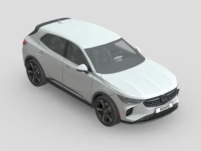 Buick Envision 2021 Low-poly 3D model