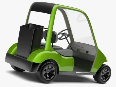 Golf Cart 3D model