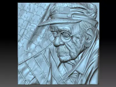 Veteran 3D print model