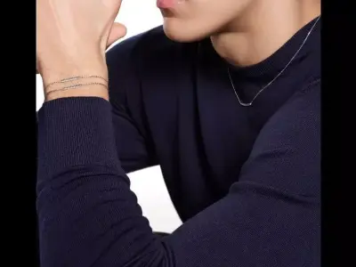 BOUCHERON - GROS GRAIN - NECKLACE 3D print model