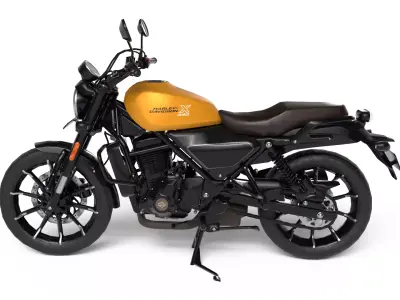 Harley Davidson X440 - Mustard Denim - Game Ready 3D Model Low-poly 3D model