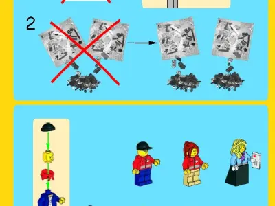 TwindBricks3D - 10222 Winter Village Post Office 3D print model