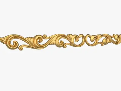 Classic decor ornament 270 3D print model