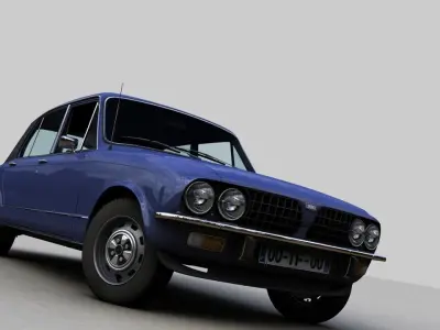 TRIUMPH DOLOMITE 1850 HL 1975 3D model