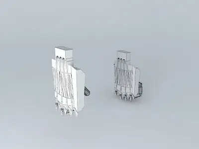 Robot hand 2 Free 3D model
